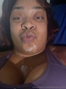 A couple videos and pictures of me with nut on my face for the mfs