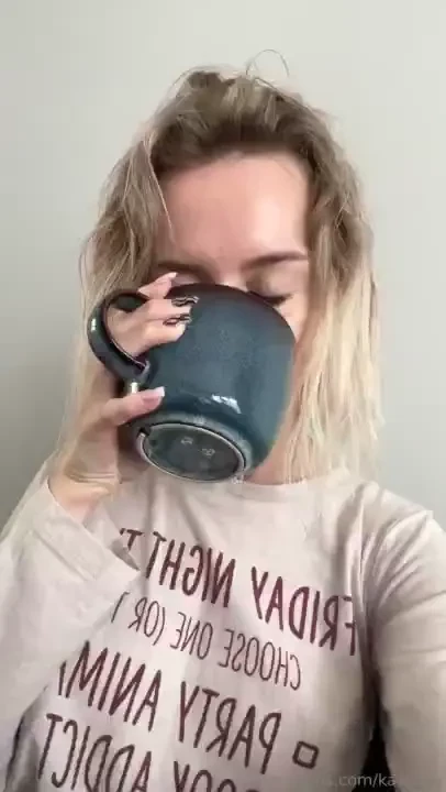 I like to start my morning with a hot shower and a cup of hot coffee 