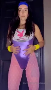 Full length vid 80 s workout barbie pussy teasing finger fucking