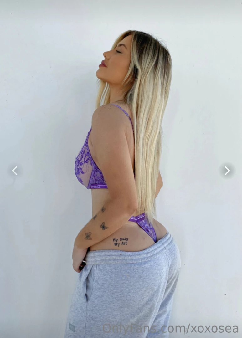 I think i should take the sweats off 