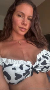 Tanned naughty amp milky fresh from vacation showing off my bikini tan