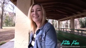 We picked up a hot influencer at the park with our tesla needless to