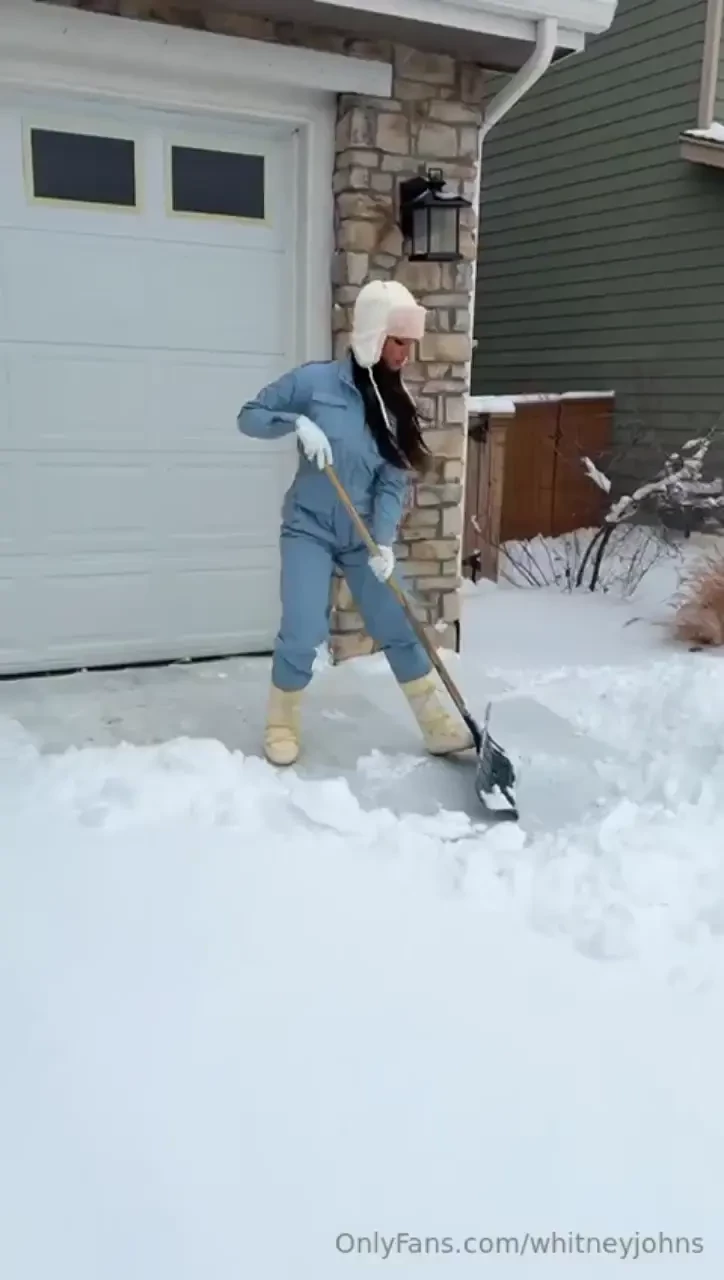 Struggling to get going after that snowstorm shoveling the driveway 