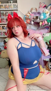 Worked a different kind of set kinky snow-white cosplay photo set and part 1