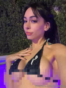 Definitely need a larger bikini 3 taking it off tonight for you -- gt