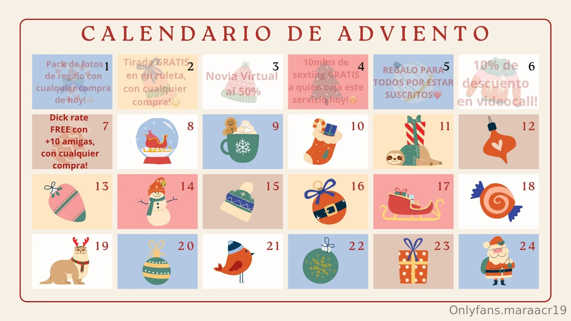 D a 7 de diciembre dick rate gratis con m s de 10 amigas por la compra 
