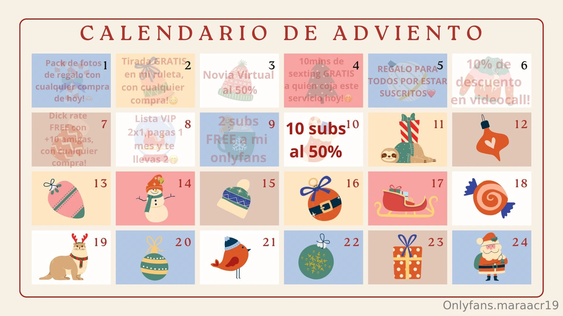 D a 10 de diciembre 10 suscripciones al 50 para los m s r pidos 