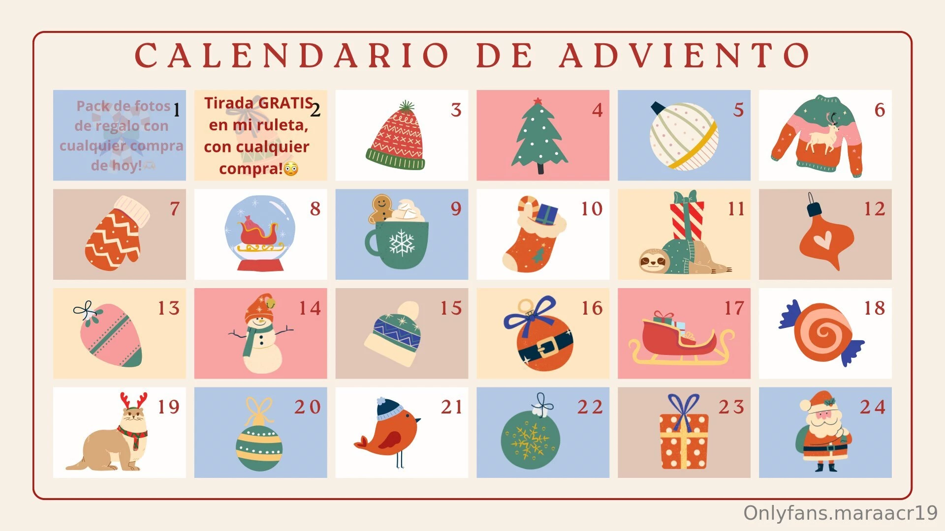 D a 2 de diciembre tirada gratis en mi ruleta navide a por cualquier 