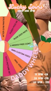 Save with this wheel or check out all my wheels every spin is a new