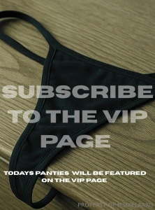 Panty drop happening today on the vip page im going to be wearing this