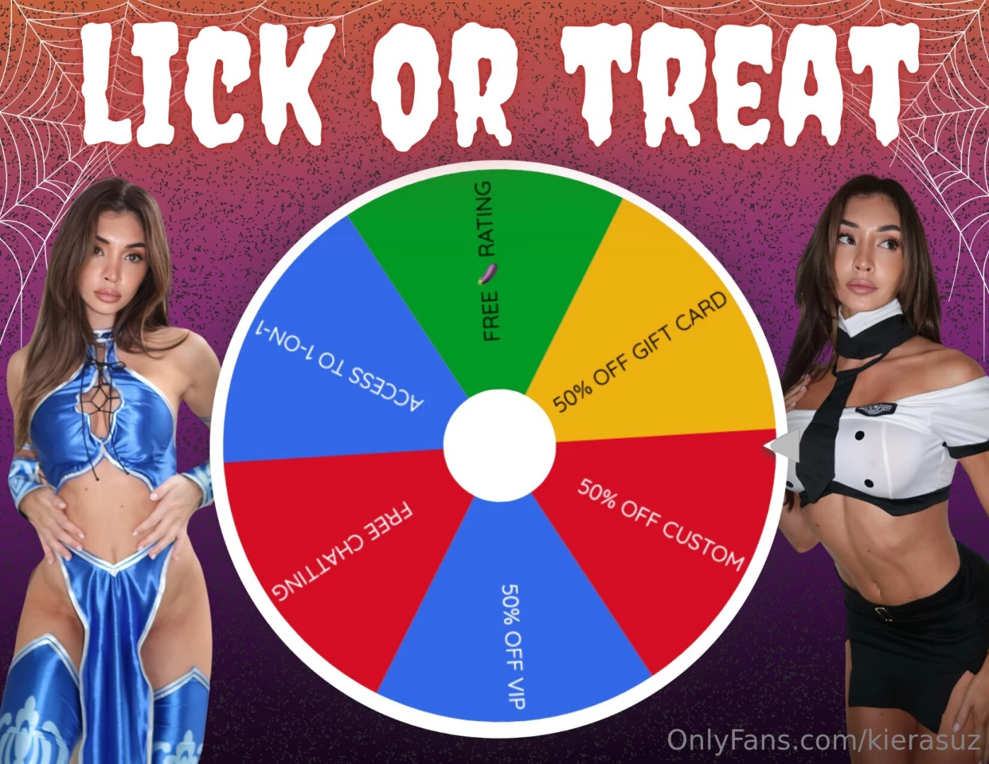 Halloween special lick or treat i was thinking of do something a 