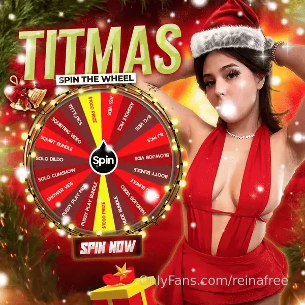 Titmas spin the wheel and let s see if you re 20- 1 25 - 2 35 - 3 40 - 