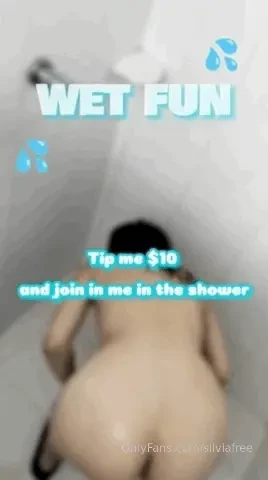 Wet fun i m just taking a shower right now and i want you to see part 1 
