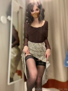 Something about dressing rooms makes me want to push the limits just a