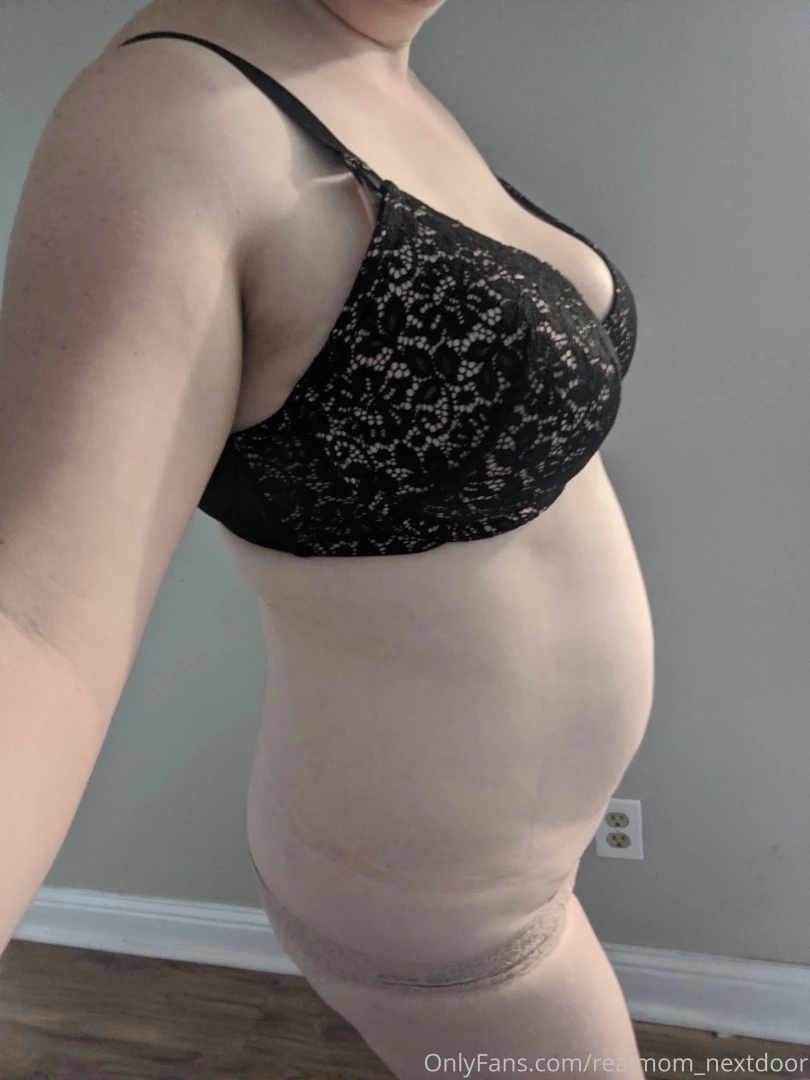 Decided to wear the only fancy bra i have that still fits with my part 2 