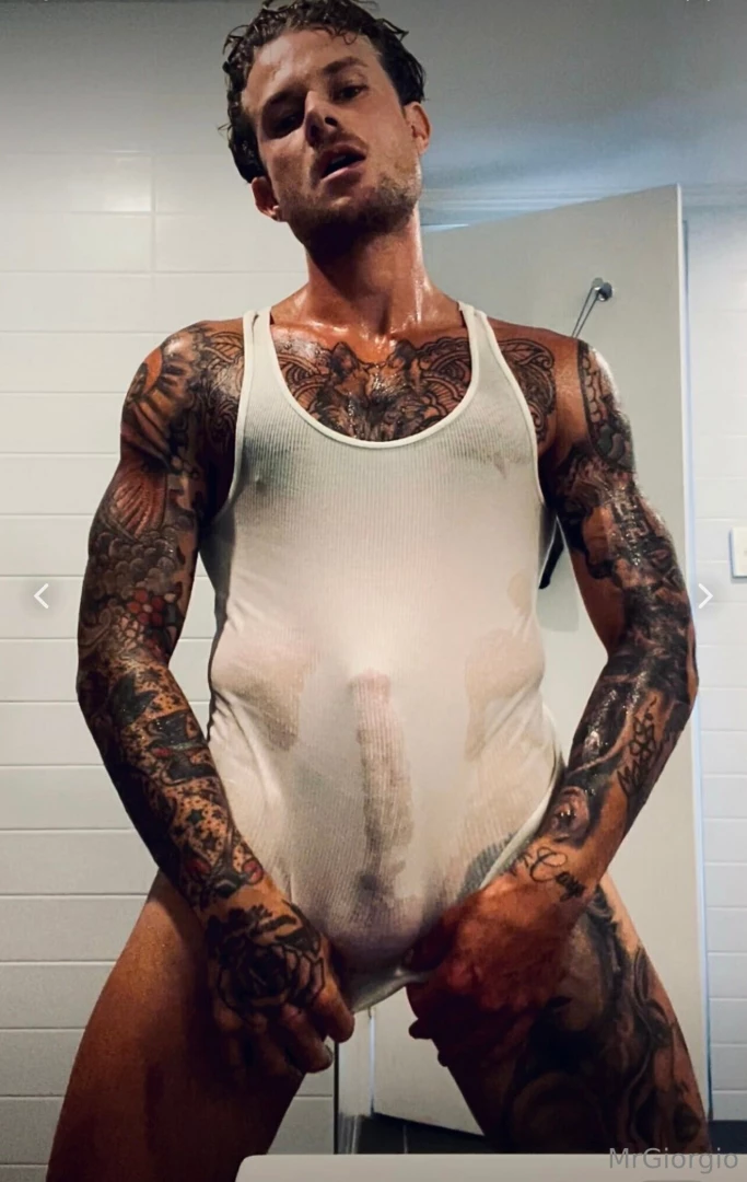 Guess what s that hard thing underneath my white top 