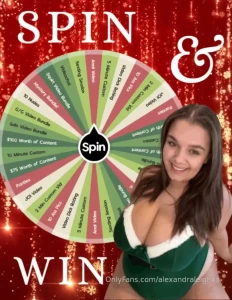 Alex s naughty christmas wheel win big every-time brand new content no