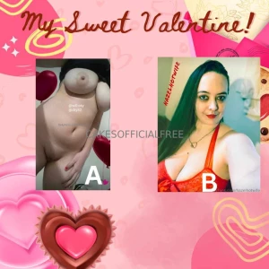 Round one vote for your favorite valentine but sub to both will-cky