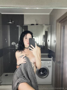 Went to take a shower without me