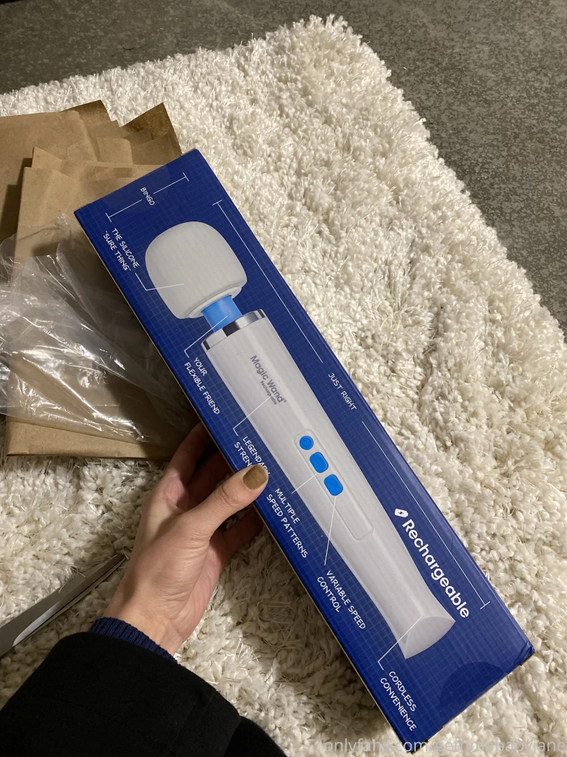 My top fan really knows how to spoil me just came home to this new toy 