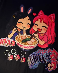 Bts almost ready for stream look at the merchhhh ahhh we are