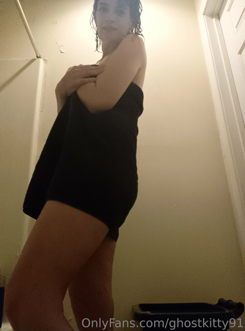 Before during and after shower nice and clean 