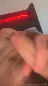Watch me stroke my cock while verbally degrading you and flexing my