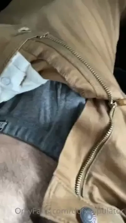 Jerkin it in the car on a work break part 2 