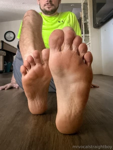 Ready to worship these straight boy soles part 1