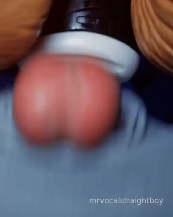 Straight boy balls full of cum 