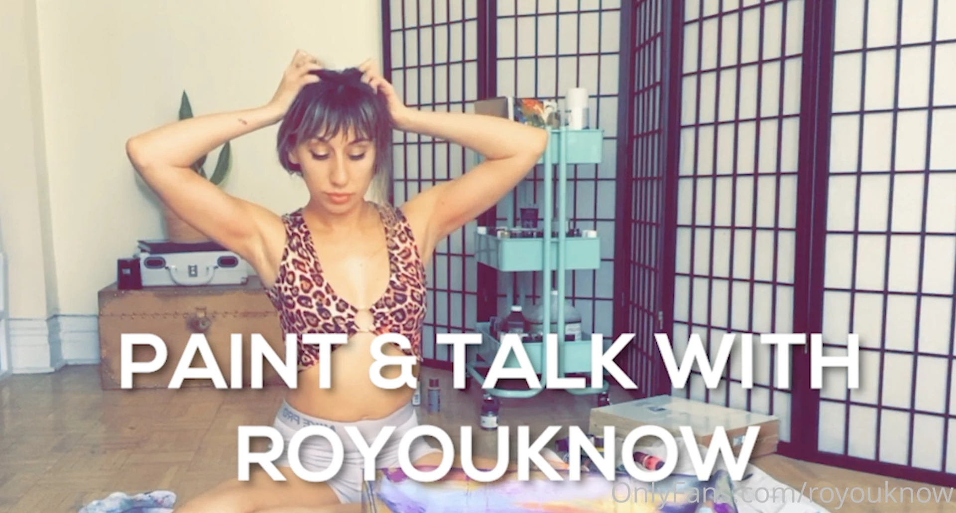 Episode 2 paint and talk with royouknow about the state of the world 