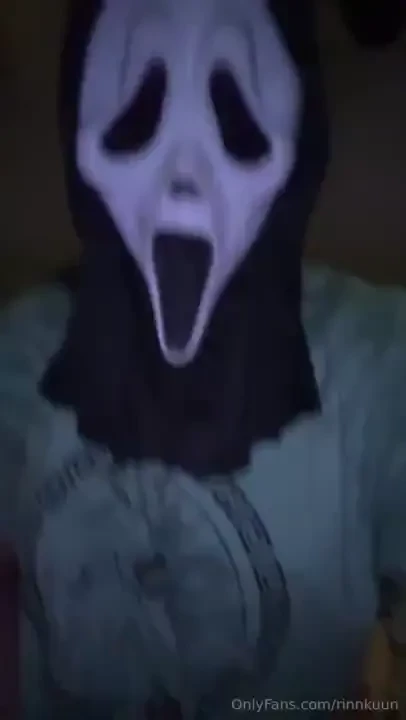 Ghostface shows their tiddies 