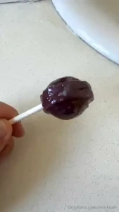 Pussy pop with all my cream on it