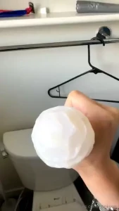 Can you spot all the cream spots on this tenga