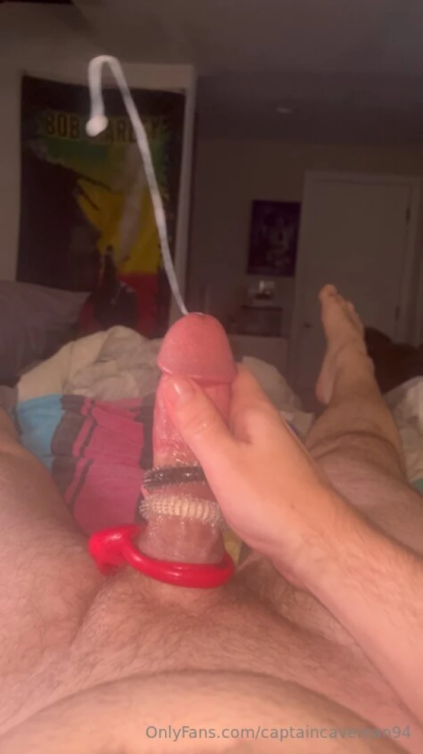 Cum watch me play with new cock rings i never thought i could cum so 