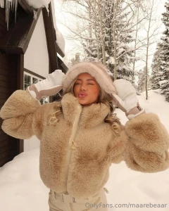 Send me some snow bunny kisses for my birthday