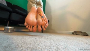 Stretch is saying please don t leave me master i ll be a good