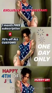 All custom videos and photos are 75 so make sure you inquire about