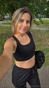 How do you like my gym outfit part 1