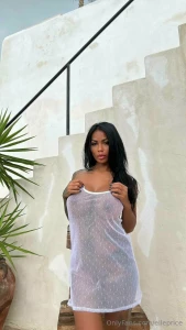 In white but not an angel