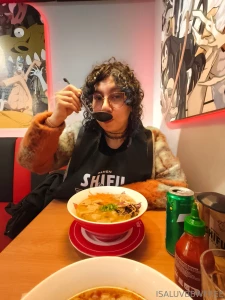 Happy about getting some deserved ramen do you like ramen