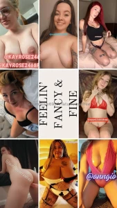 Feelin fancy and fine having ourselves a slutty time kayrose2468free