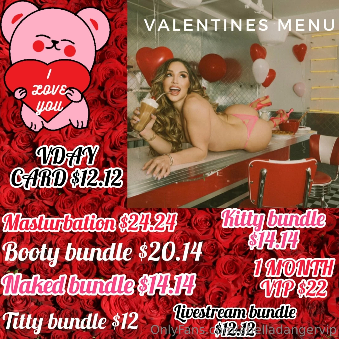 abelladangervip - Starting my valentines day specials early i m giving you my most 