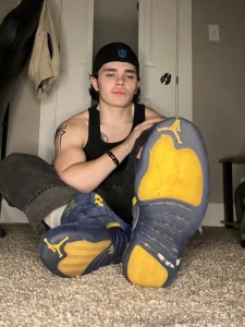 Clean these sneakers with your and get em good don t mind me as i talk