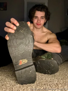 Get personal with my boots from heel to toe and finish it off with a