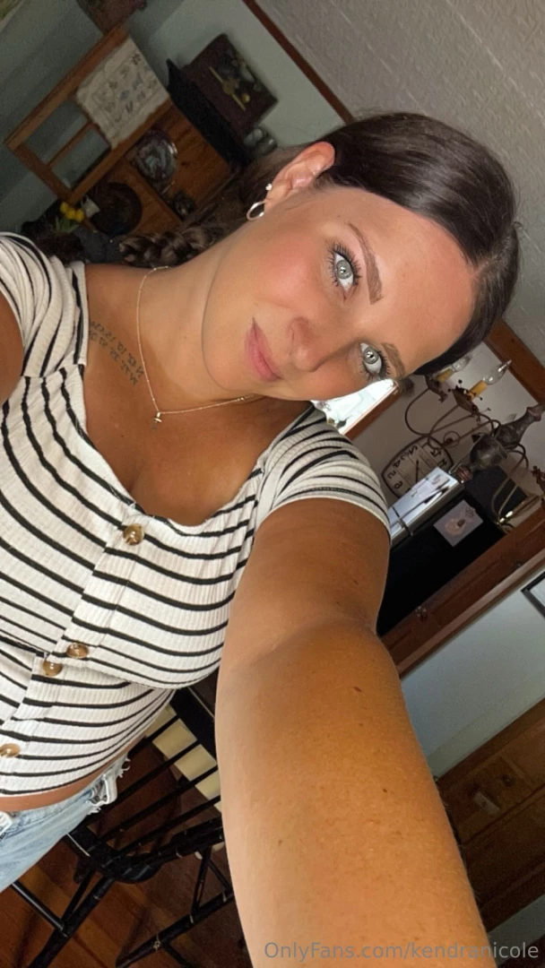 Just me my smile and a little something extra you can t see 