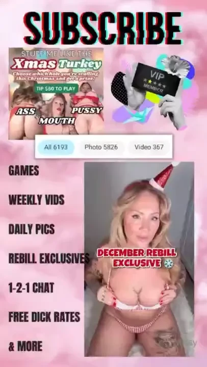 All this for 3 exclusive games weekly vids daily pics rebill 