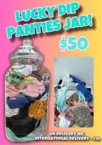 Lucky dip panties - 50 sent vacuum sealed to keep them fresh and in