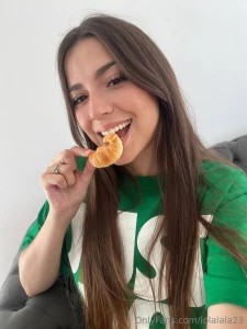 Just look at this little one this mini croissant is too cute to eat