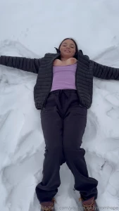 Come melt the snow on me